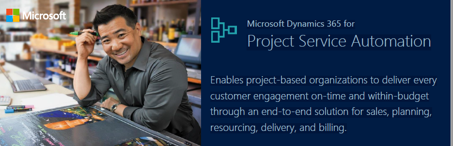 Dynamics 365 for Project Service Automation