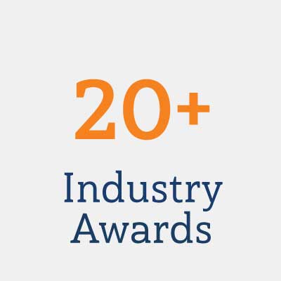 Velosio has over 20 industry awards