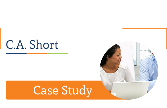 CA Short Case Study Graphic