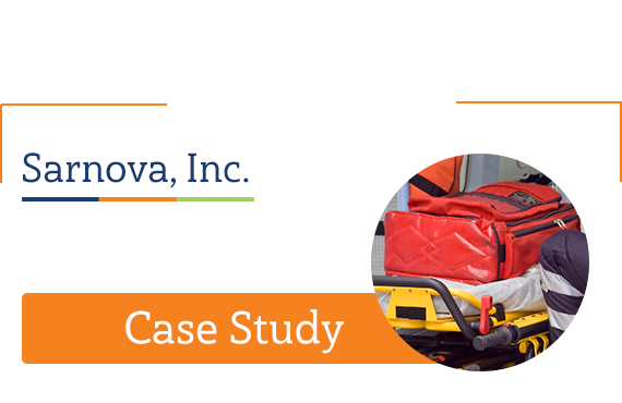 Cover art for Velosio Case Study | Sarnova, Inc.