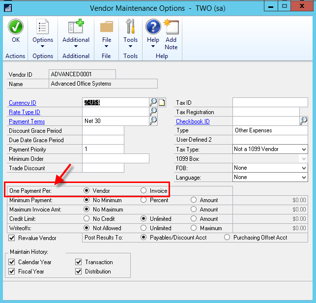 Dynamics GP 2018 features