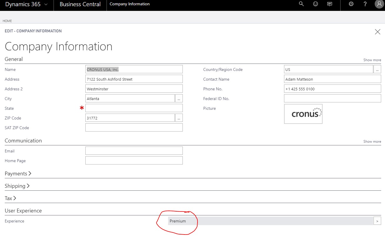 Dynamics 365 business central trial