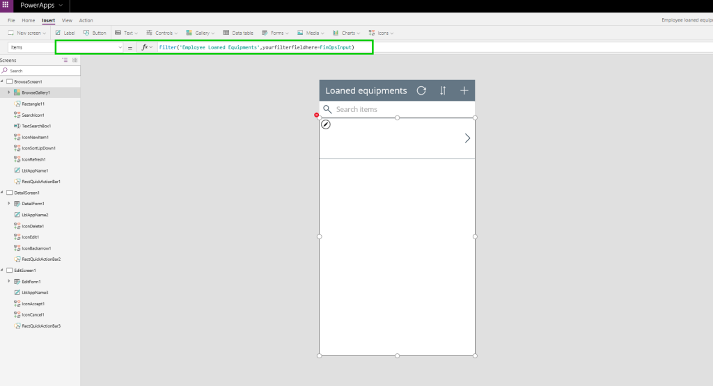 Filtering data from SharePoint lists