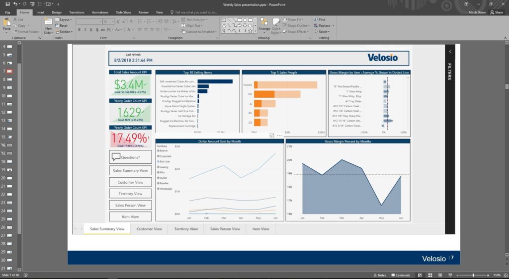 Dynamics GP reporting with Power BI