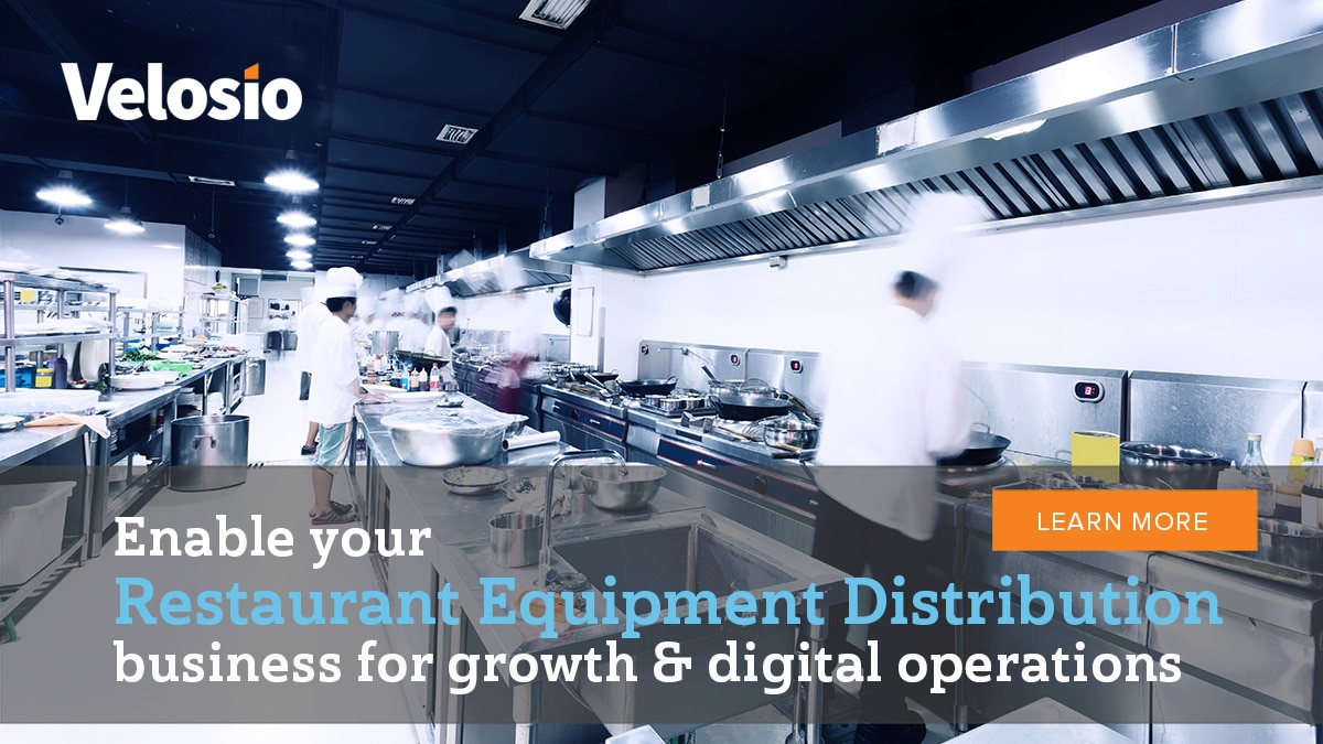 Restaurant Equipment Distribution Software Velosio