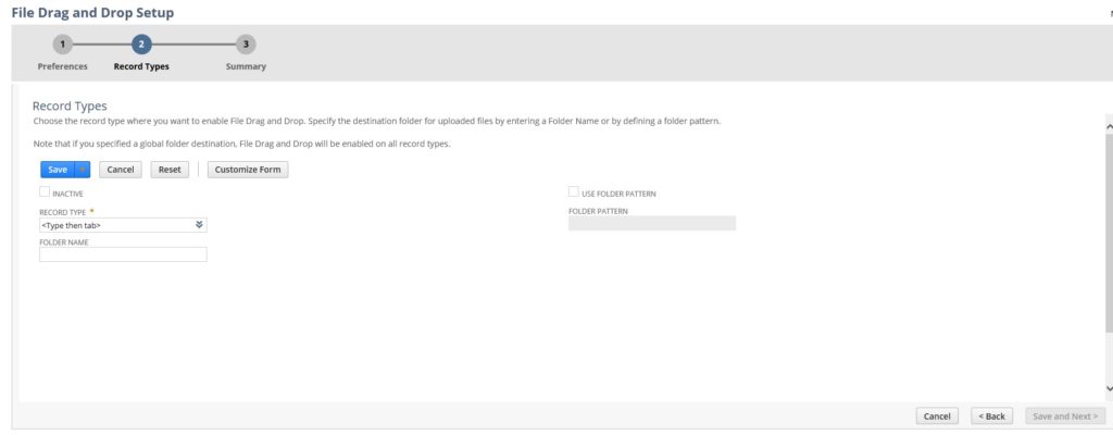 NetSuite file cabinet records