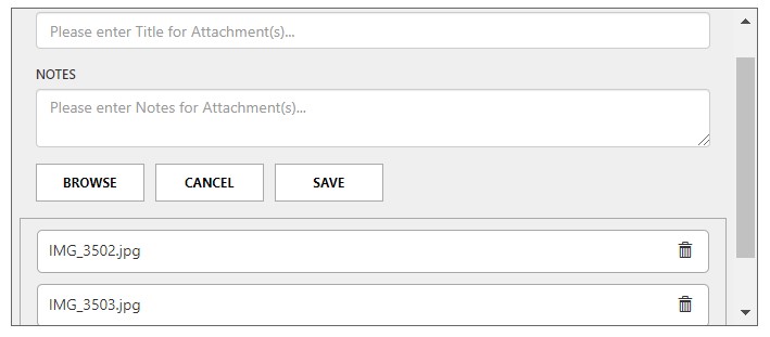 Dynamics 365 CE notes for attachments