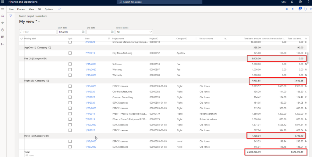 Dynamics 365 Finance 10.0.9 release features groupings