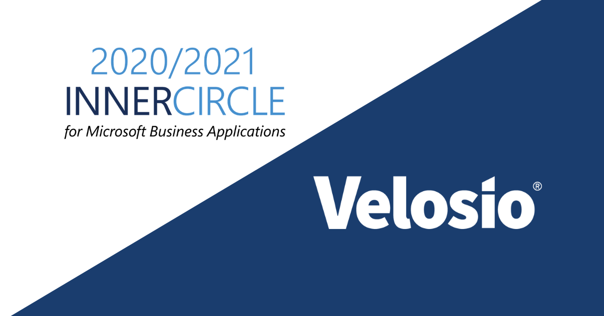VELOSIO Achieves the 2020/2021 Inner Circle for Microsoft Business Applications