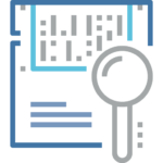 line art of computer disc