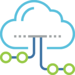 cloud hosting icon