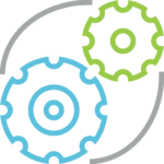 Automation Icon with Gears