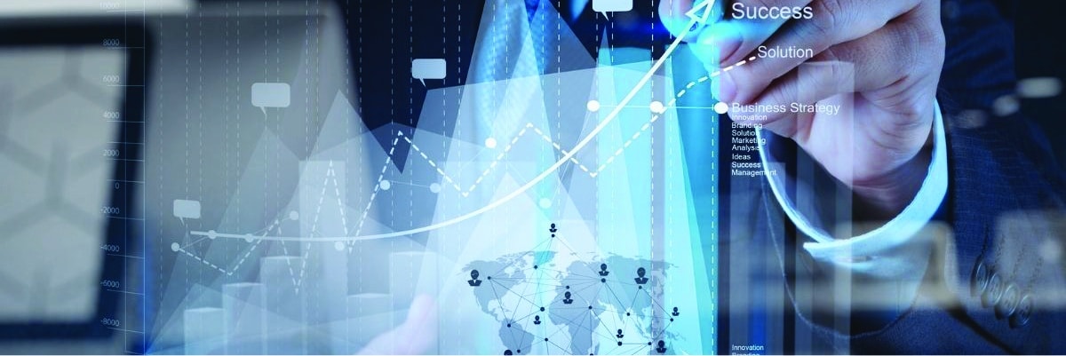 Chart showing business solutions and successes