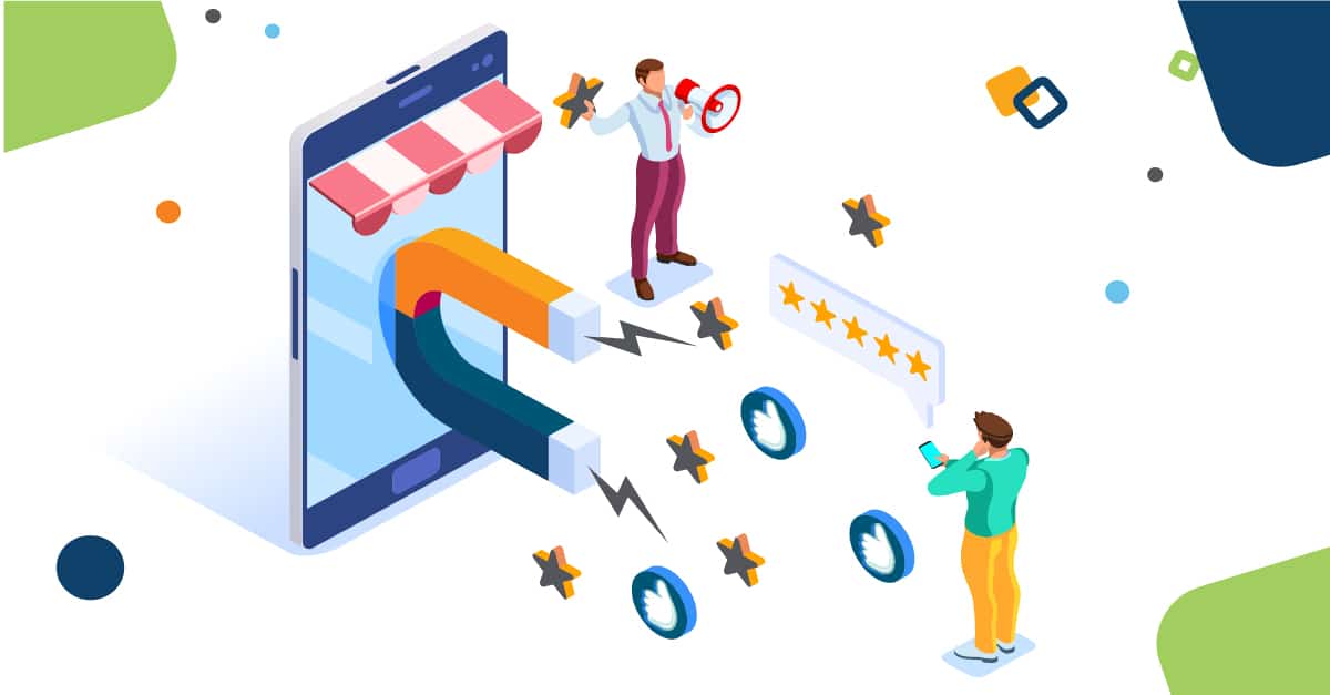 Online Store Attracting Customers with a Magnet- crm for professional services firms