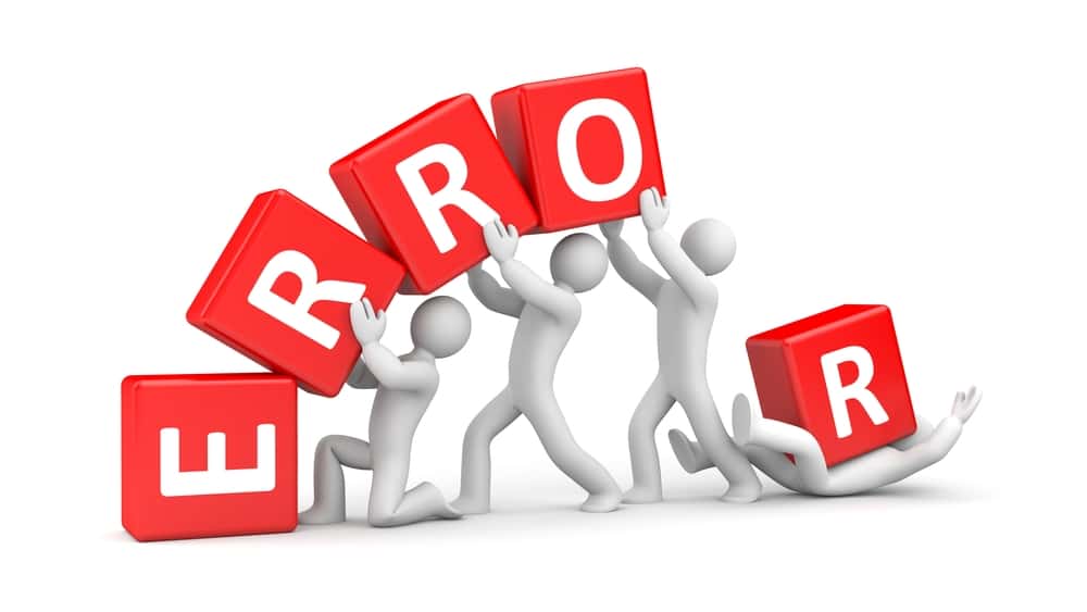 Human error in the work place