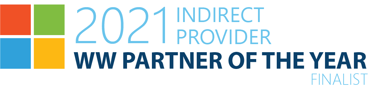 Microsoft Partner of the year 2021 Award Badge