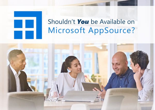 Photo of consultants showcasing apps