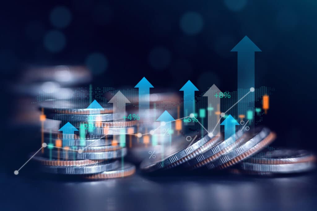 financial graph chart- general ledger