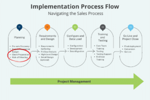 Process flow, budget, client prep ERP implementation 