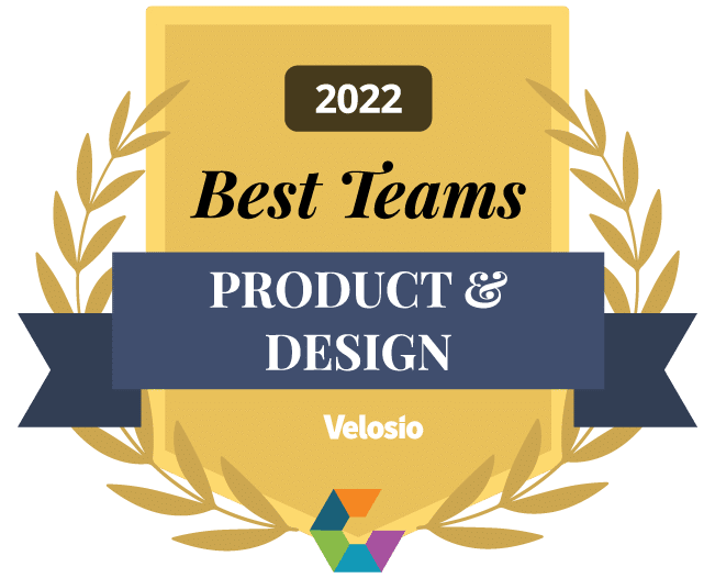 Best Teams Product and Design Award