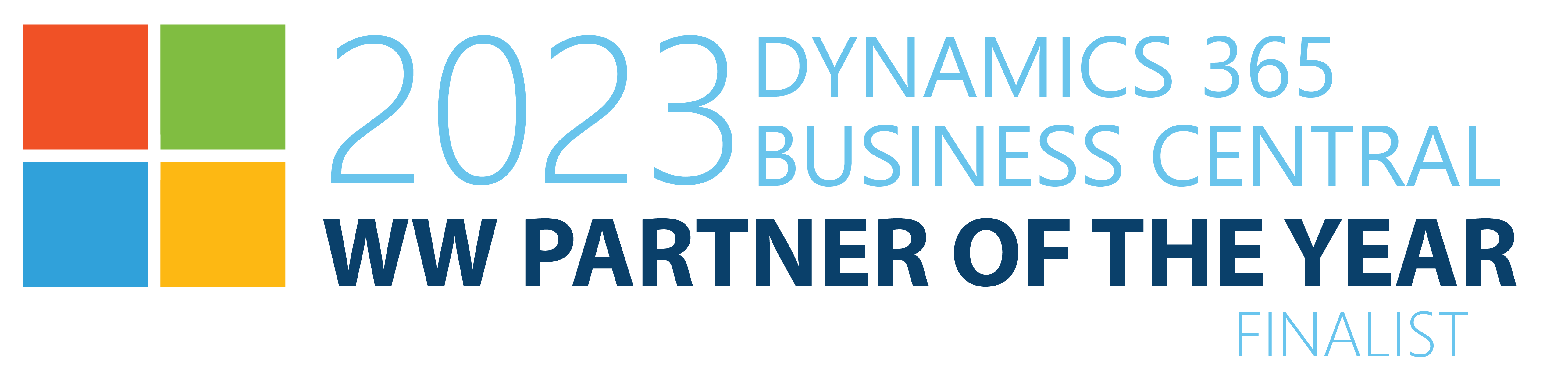 2023 Microsoft Dynamics 365 Worldwide Partner of the Year Finalist