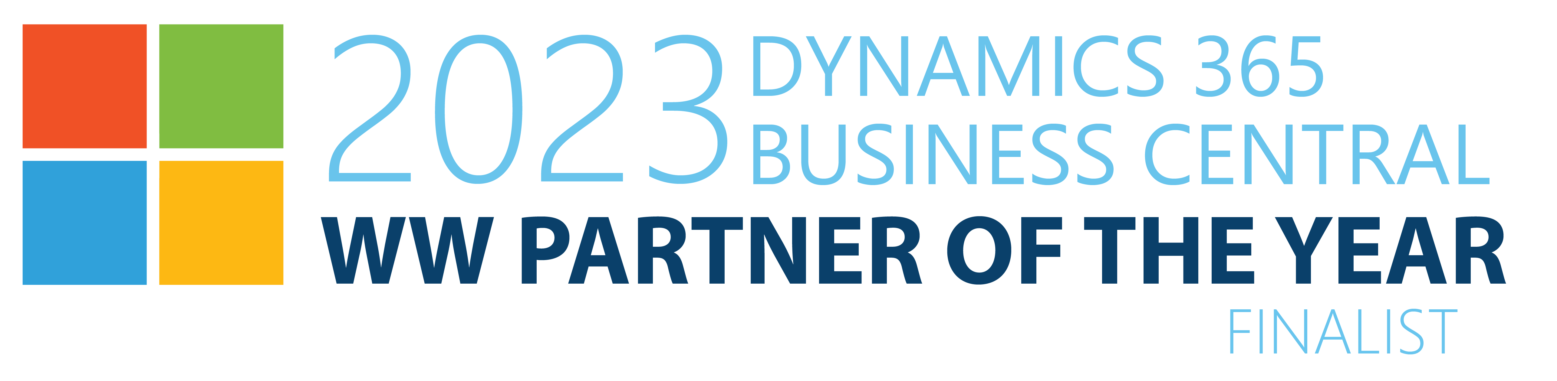 2023 Microsoft Dynamics 365 Worldwide Partner of the Year Finalist