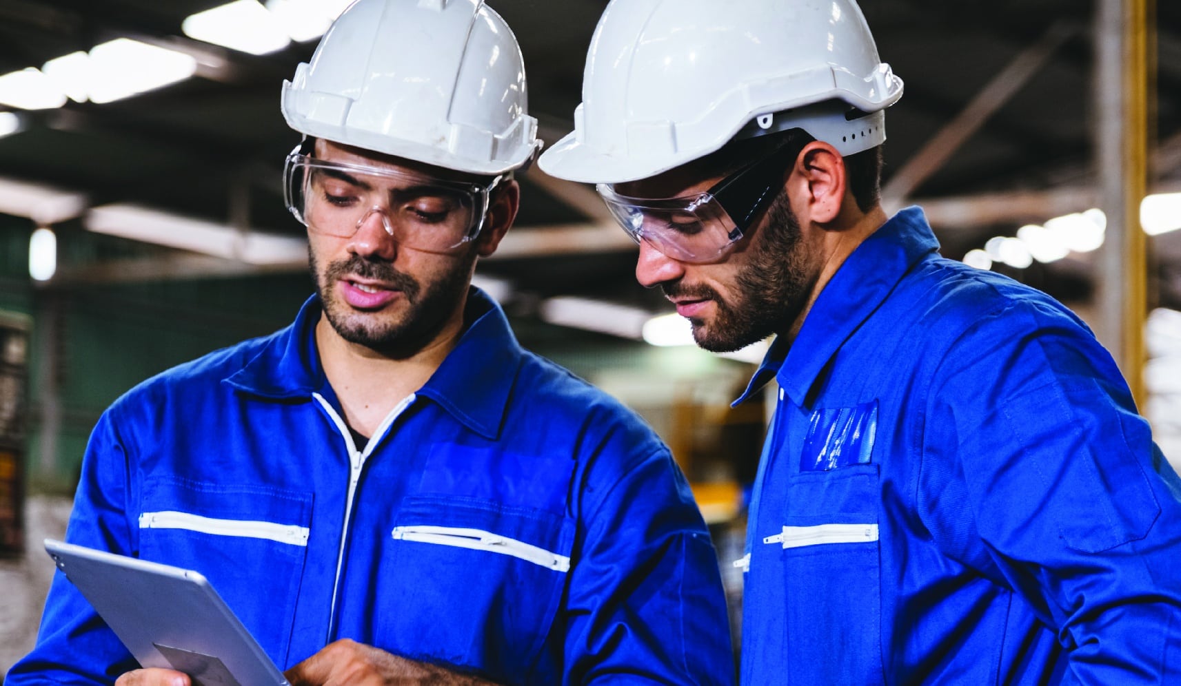 Field Service Technicians in an Industrial Setting