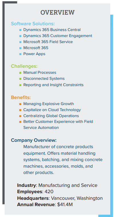 Columbia Machine Overview 