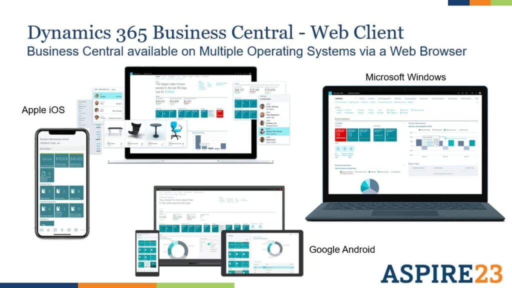Dynamics 365 Business Central - Web Client