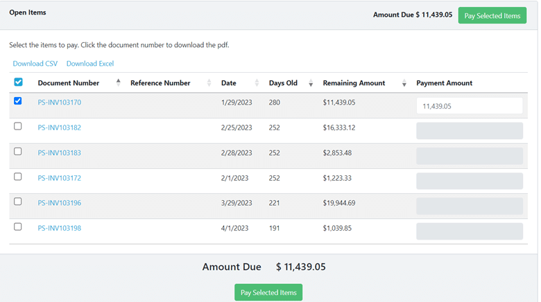 Provide a Self Service Online Payment Option