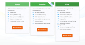 FieldEdge Pricing Table