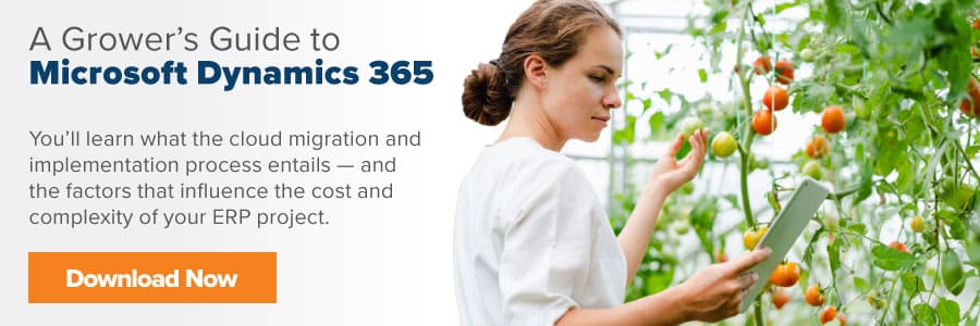 Growers Guide to Microsoft Dynamics 365