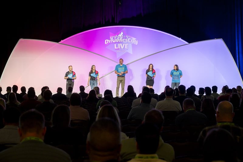 Dynamics Con Live stage